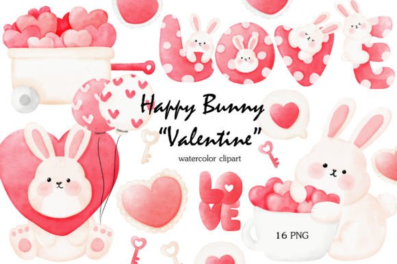Cute Bunny Watercolor Illustration: A Soft, Playful Design Asset for Bloggers and Publishers