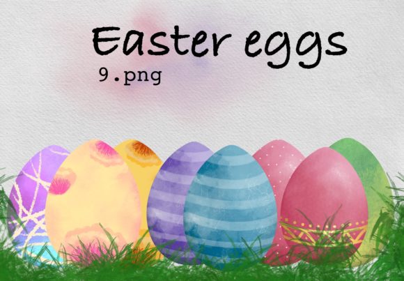 Easter Watercolor Eggs: A Delicate, Seasonal Illustration for Lifestyle Blogs and Visual Content