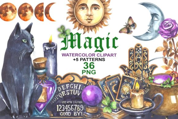 Enhancing Visual Storytelling with Magic Watercolor Clipart