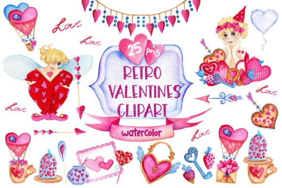 Fairies Valentines Day Watercolor Clipart: A Publisher’s Honest Review for Blog Graphics & Editorial Design