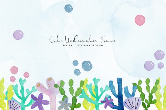 Ocean Underwater Life Frame Watercolor: A Designer’s Review for Real Client Work