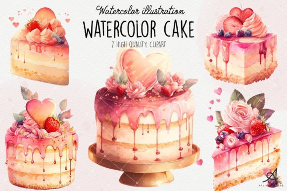 Watercolor Cake Clipart, Wedding: A Practical Review for Etsy & Digital Sellers