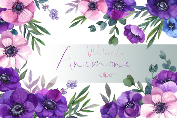 Watercolor Flower Clipart: Spring Png for Local Branding & Packaging