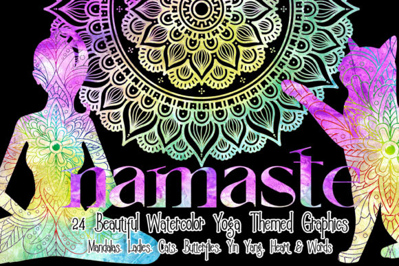 Watercolor Mandala Yoga Illustrations: A Brand Designer’s Honest Review