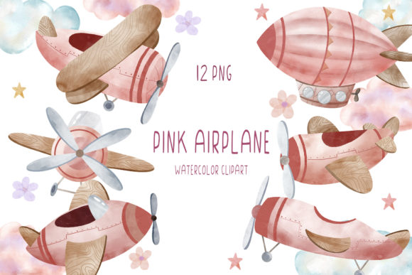 Watercolor Pink Airplane Clipart PNG: A Designer’s Real-World Review