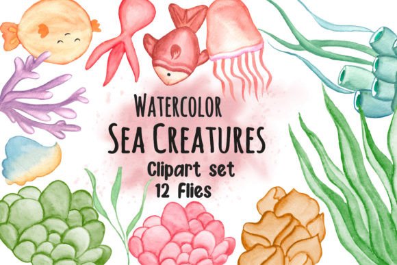 Watercolor Sea Creatures Clipart: A Designer’s Real-World Review