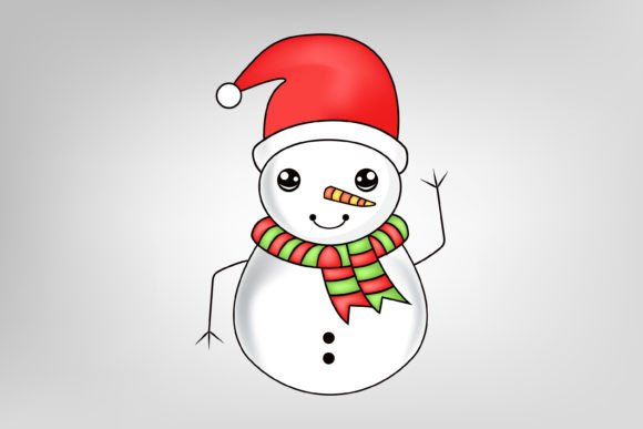 Watercolor Snowman Vector Illustrations for Cozy Winter Crafts